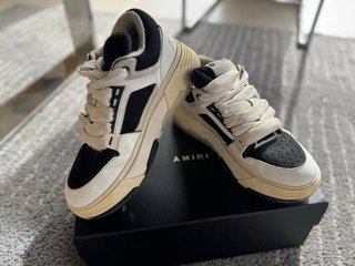 Zapatillas Amiri MA-1 Beige y Negro