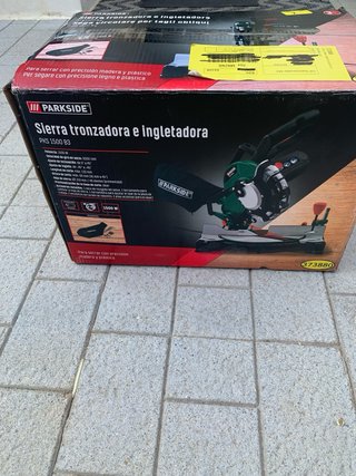 Sierra ingletadora y tronzadora