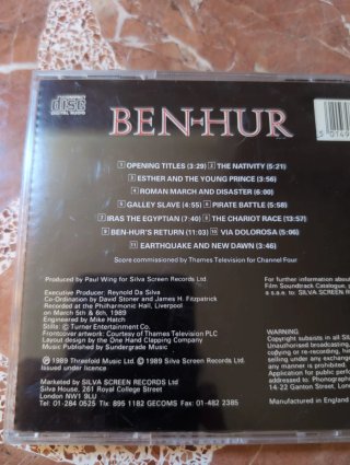 CD Ben-Hur - Carl Davis