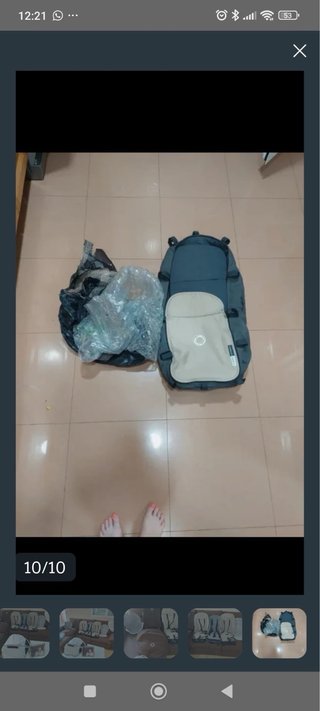 Bugaboo 2 carritos + chasis extra+accesorios