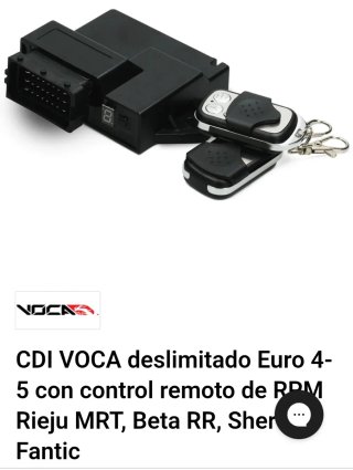 CDI VOCA deslimitado Euro 4-5 con mando