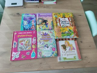 Pack 6 libros y cuentos infantiles