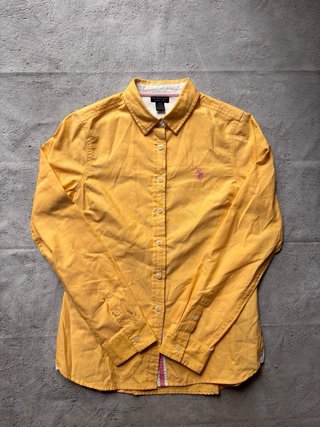 Camisa U.S. Polo Assn. Amarilla Talla XS