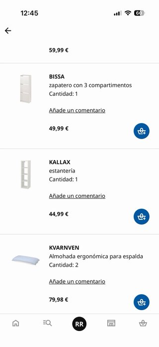 Estantería IKEA KALLAX 1x4 Blanca