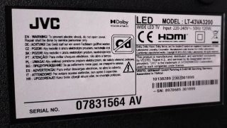 TV JVC 43" Android LT-43VA3200