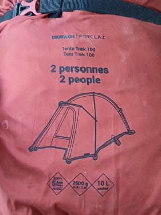 Pack Tienda campaña 2Personas + saco confort 0 ⁰C