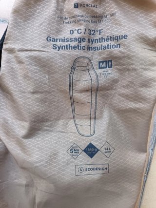 Pack Tienda campaña 2Personas + saco confort 0 ⁰C
