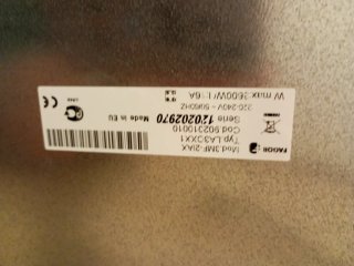Encimera de inducción Fagor 2 fuegos