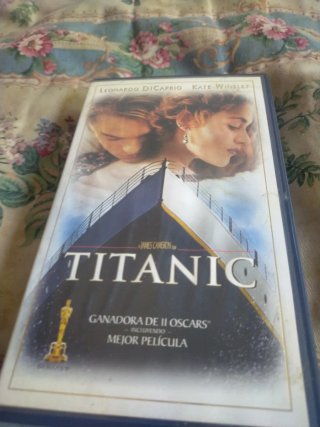 Película Titanic VHS - Ganadora 11 Oscars