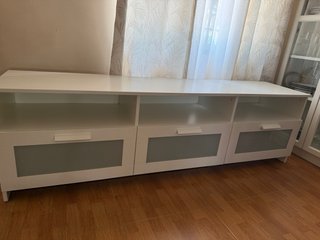 Mueble TV Salón Brimnes Ikea Blanco
