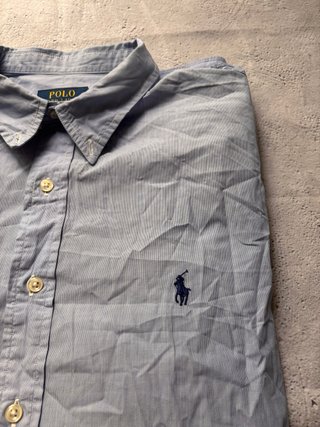 Camisa Polo Ralph Lauren Azul Talla M