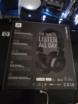 Auriculares JBL Live 670 NC Negro