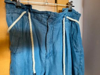 Pantalones cortos finitos para chica