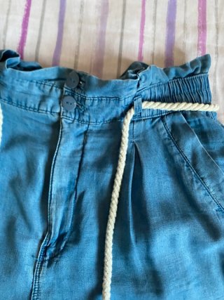 Pantalones cortos finitos para chica