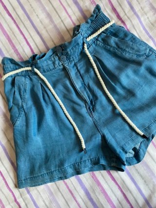 Pantalones cortos finitos para chica