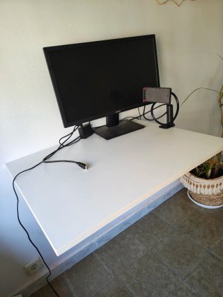 Escritorio Plegable Ikea Blanco