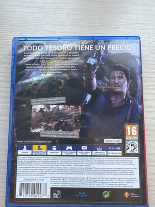 Uncharted 4: El Desenlace del Ladrón PS4