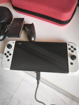 Nintendo Switch OLED Blanca + Juegos