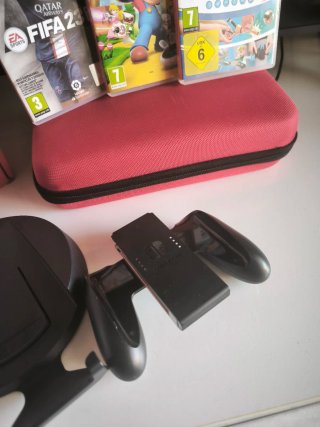 Nintendo Switch OLED Blanca + Juegos
