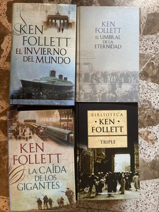 Conjunto de 15 libros de Ken Follet