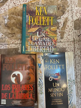 Conjunto de 15 libros de Ken Follet