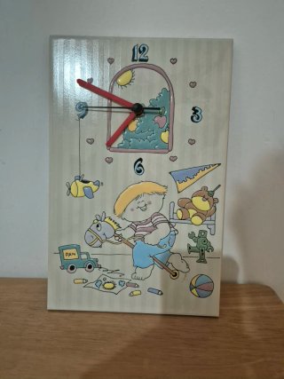 Reloj de Azulejo Infantil Decorativo