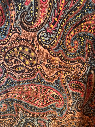 Vestido boho estampado