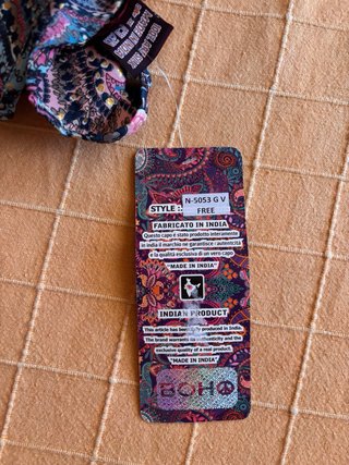 Vestido boho estampado