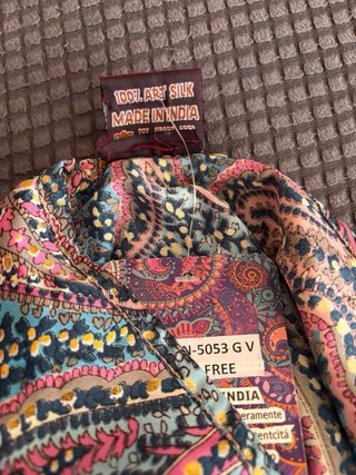 Vestido boho estampado