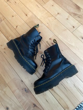 Botas Dr. Martens Plataforma Negras