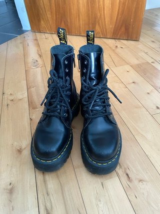 Botas Dr. Martens Plataforma Negras