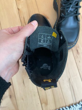 Botas Dr. Martens Plataforma Negras