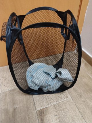 Cesto Ropa Plegable Negro Nuevo a estrenar