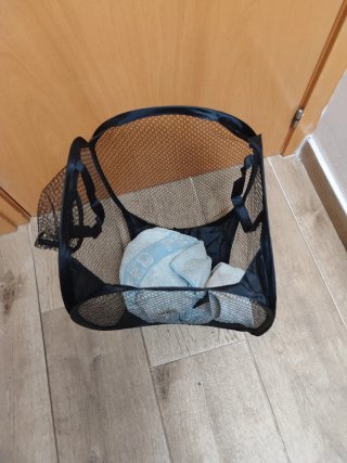 Cesto Ropa Plegable Negro Nuevo a estrenar