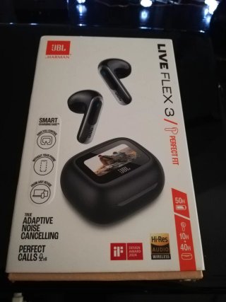 Auriculares JBL Live Flex 3 Negro