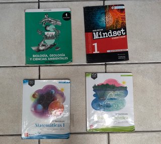 Libros de Primero de Bachillerato