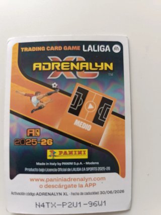 Cromo Panini Momentum Koke 2025-2026
