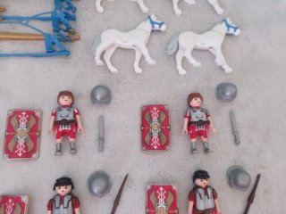Cuadriga Playmobil con Romanos