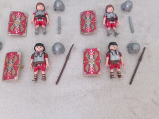 Cuadriga Playmobil con Romanos