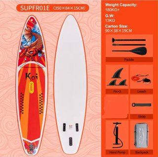 Tabla Paddle Surf Koi 350x84x15cm + Accesorios