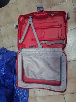 Maleta Samsonite Roja Rígida