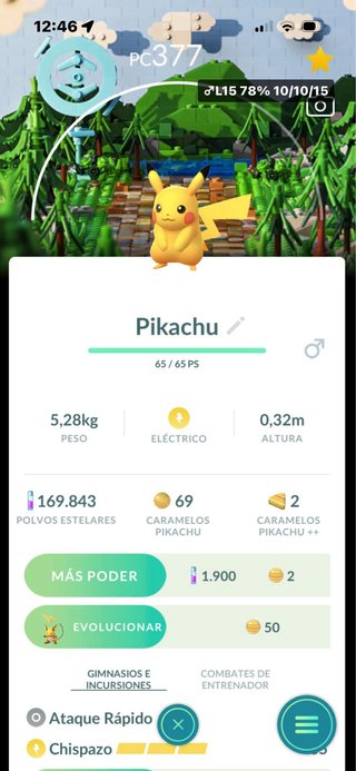 Pikachu Pokémon GO LEGO GO Fest Edición Especial