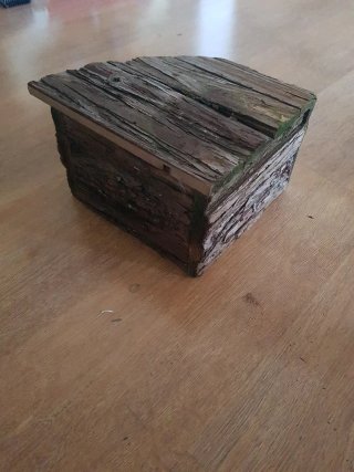 Caseta de madera roedor