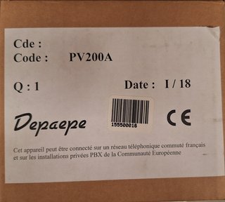 Teléfono Cabina Depaepe