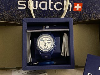Swatch x Omega Mission to Earthphase