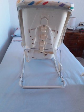 Silla balancín y estática para bebé