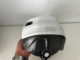 Casco bicicleta RockRider blanco Talla L nuevo