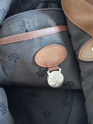 Bolso Mulberry Marrón Piel