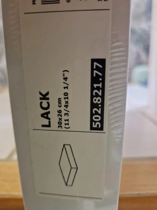 Estantes Lack Ikea (Set de 4)
