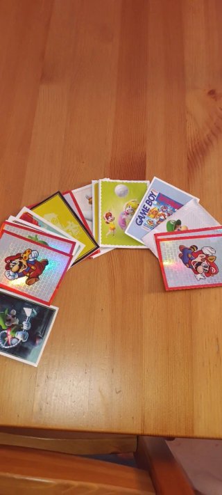 Cromos Mario Bros